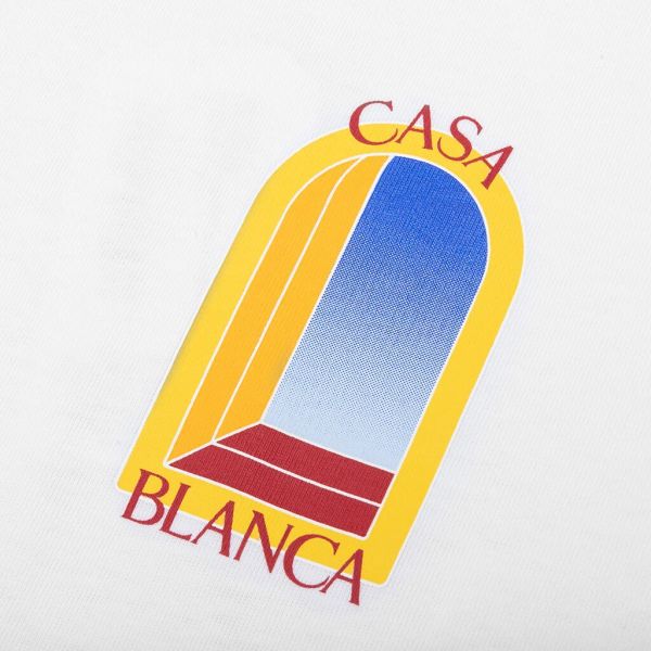 Casablanca Arche De Jour T-shirt Wit