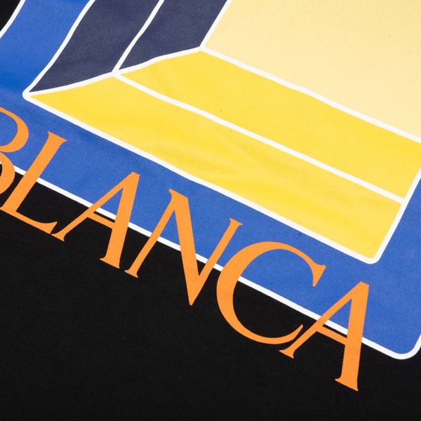Casablanca Arche De Nuit T-shirt Zwart