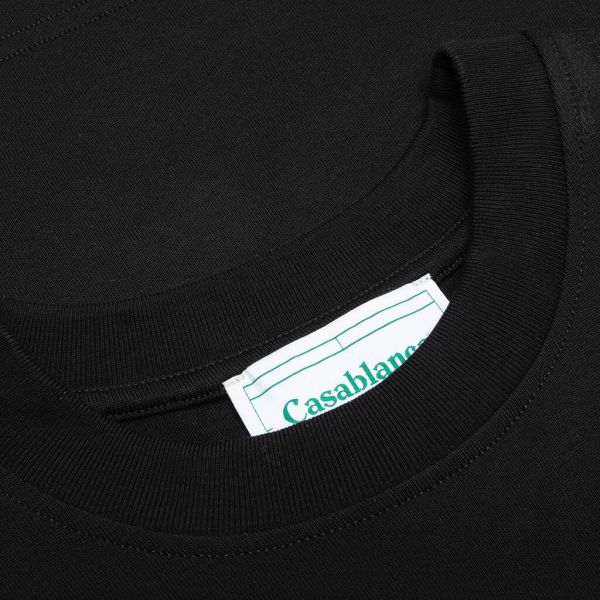 Casablanca Arche De Nuit T-shirt Zwart