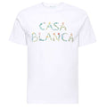 Casablanca Arche Fleurie T-shirt Wit
