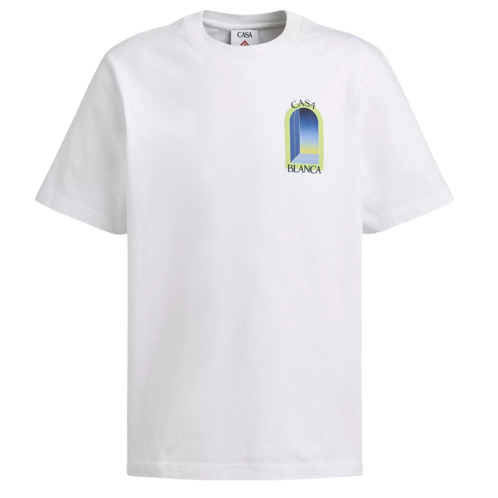 Casablanca Arches T-shirt Wit