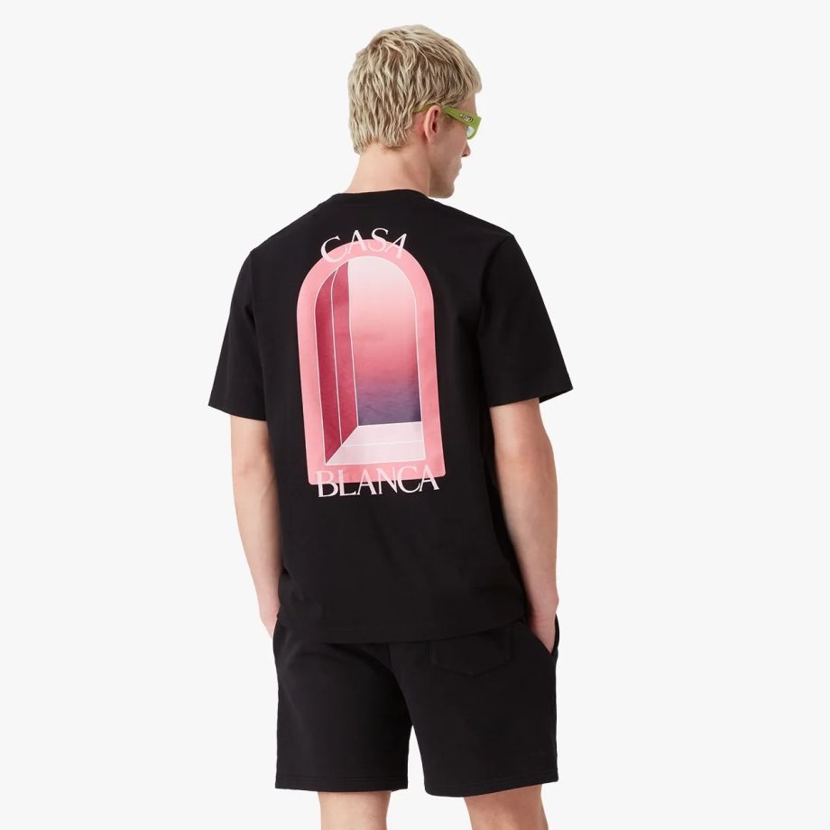 casablanca-arches-t-shirt-zwart-4