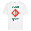 Casablanca Casa Sport Logo T-shirt Wit
