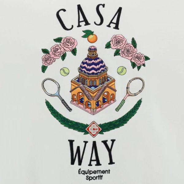 Casablanca Casa Way Sweater Wit