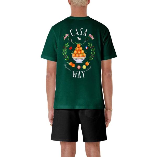 Casablanca Casa Way T-shirt Groen