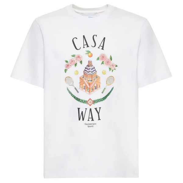Casablanca Casa Way T-shirt Wit