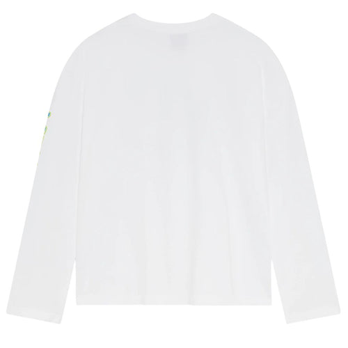 Casablanca CC Smile Future Longsleeve T-shirt Wit