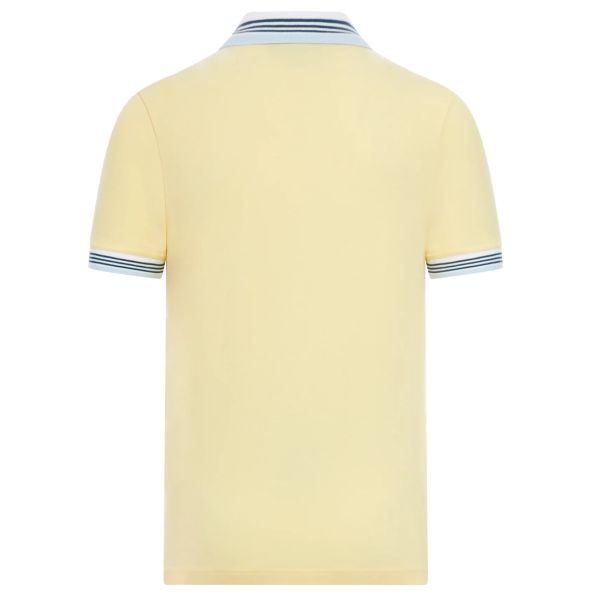 Casablanca Classic Pique Polo Geel