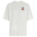 Casablanca Dragonfly Floral Oversized T-shirt Wit