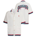 Casablanca Gothic Crochet Overhemd Wit