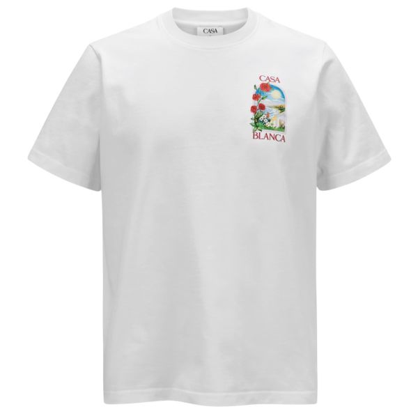 Casablanca La Days T-shirt Wit