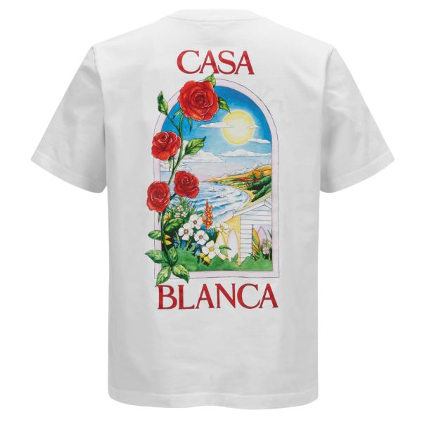 Casablanca La Days T-shirt Wit