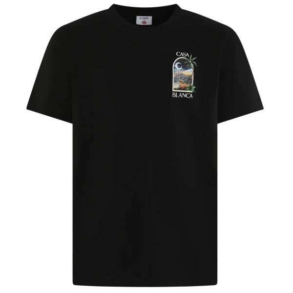 Casablanca La Nights T-shirt Zwart
