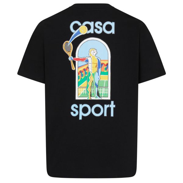 Casablanca Le Jeu Colore T-shirt Zwart