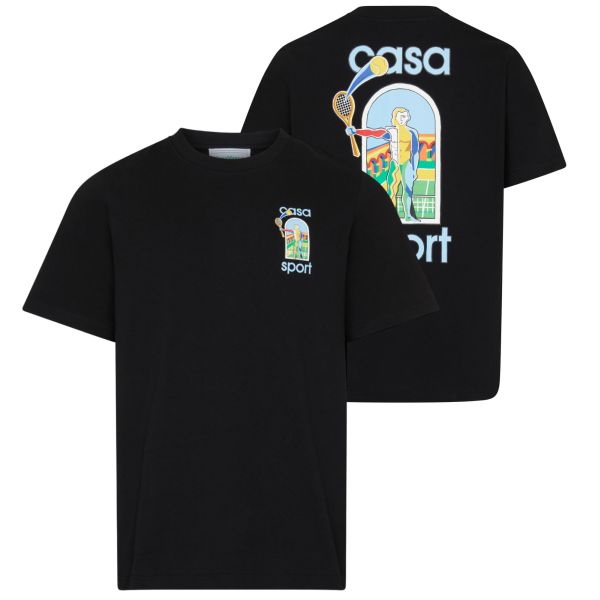 Casablanca Le Jeu Colore T-shirt Zwart