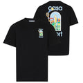 Casablanca Le Jeu Colore T-shirt Zwart