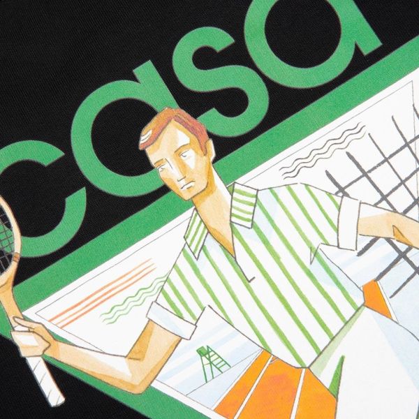 Casablanca Le Jeu T-shirt Zwart