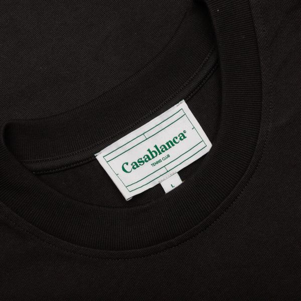 Casablanca Les Elements T-shirt Zwart