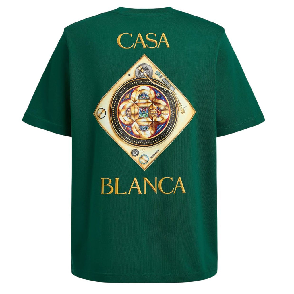 Casablanca Plafond Orne De Musique T-shirt Groen