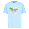 Casablanca Tennis Club Icon T-shirt Licht Blauw