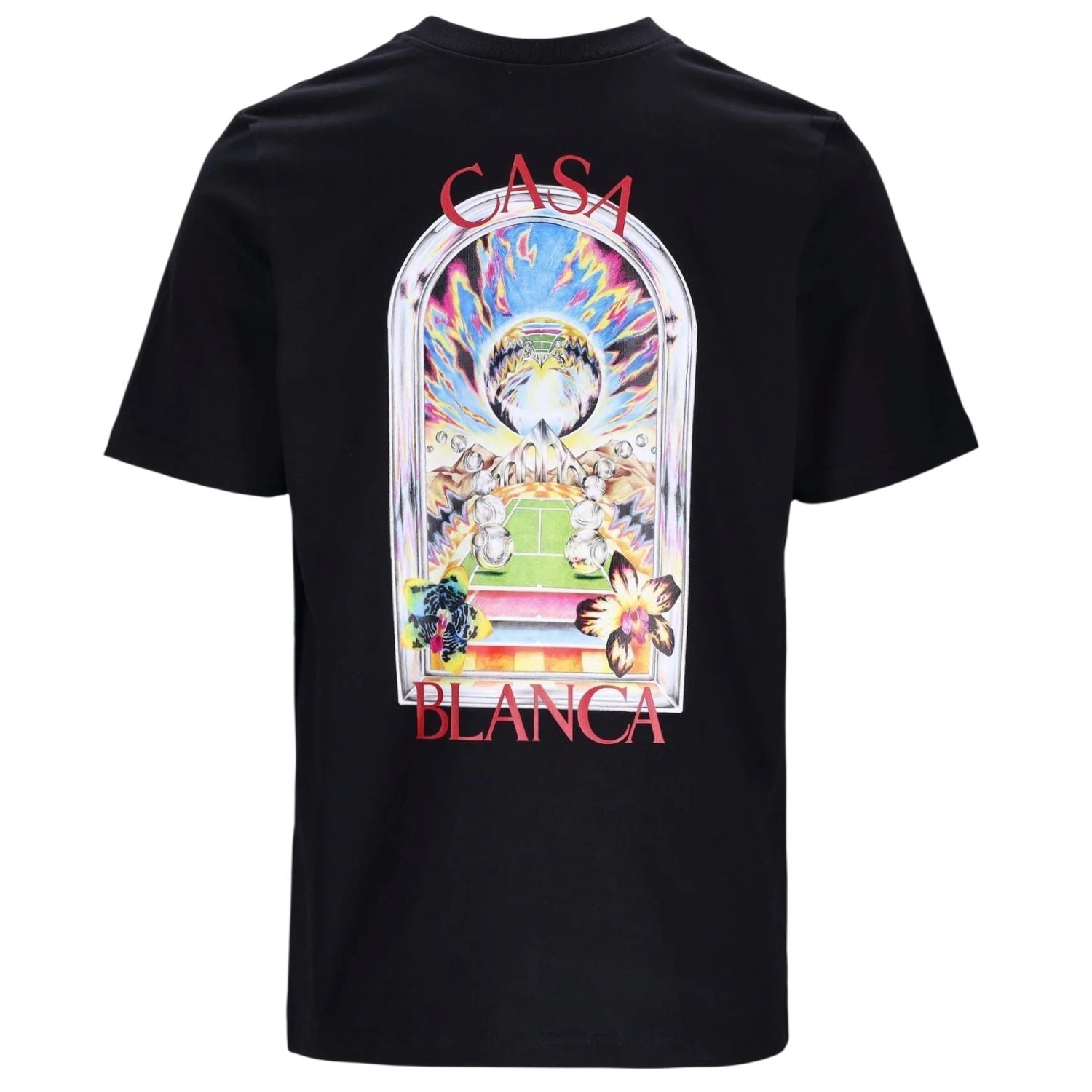 casablanca-tennis-landscape-t-shirt-zwart-2