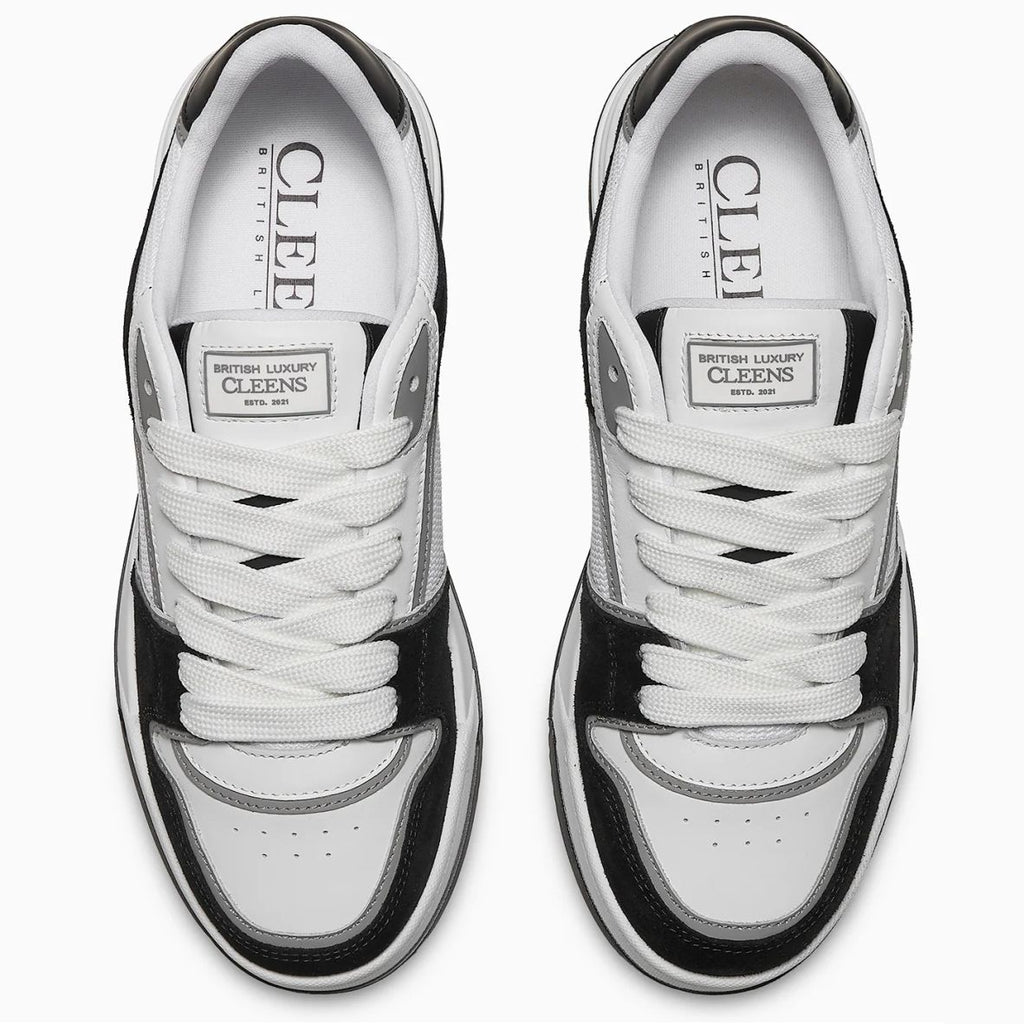Cleens Lay Up Sneaker Zwart/Wit