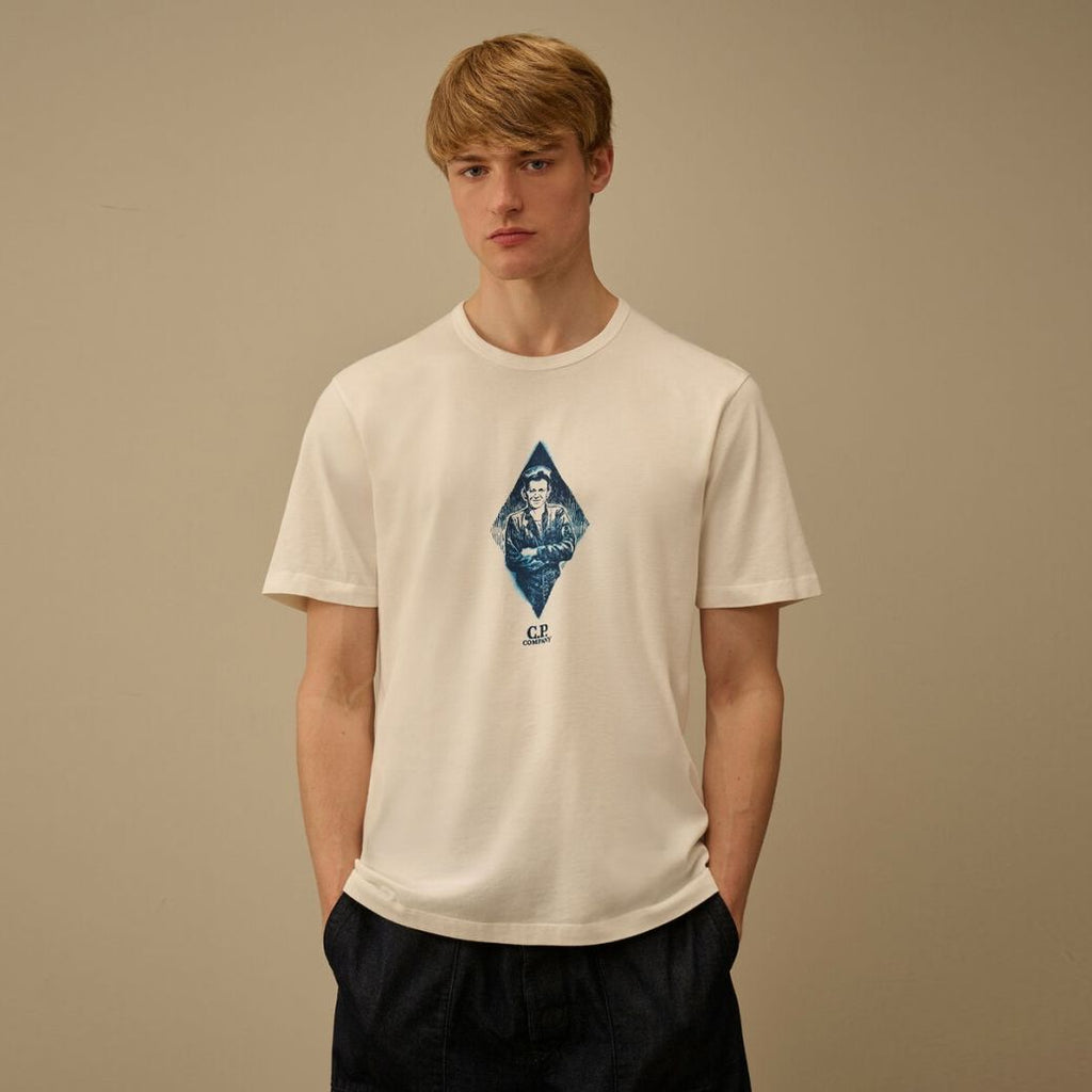 CP Company British Sailor T-shirt Wit