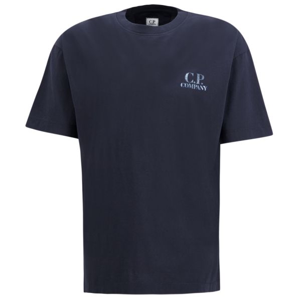 CP Company Comfort Logo T-shirt Navy