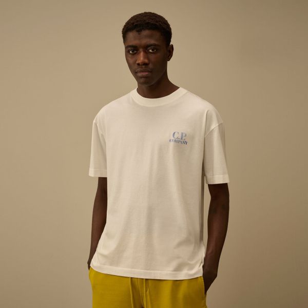 CP Company Comfort Logo T-shirt Wit