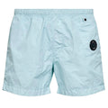 CP Company Flatt Nylon Lens Zwembroek Licht Blauw