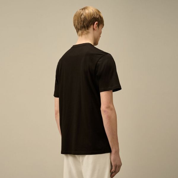 CP Company Label T-shirt Zwart
