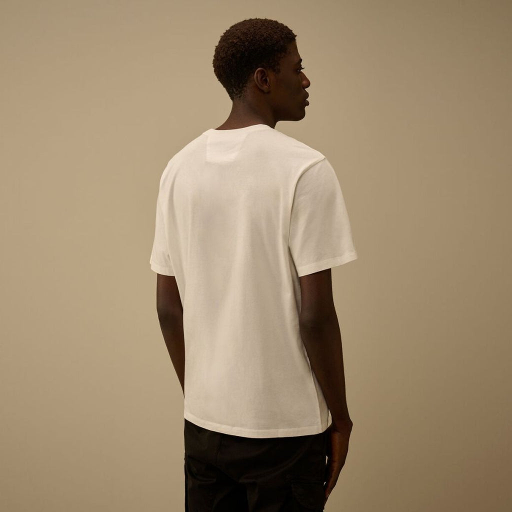CP Company Logo Patch T-shirt Wit