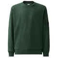 CP Company Diagonal Raised Fleece Lens Sweater Donker Groen