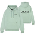 croyez abstract hoodi licht groen