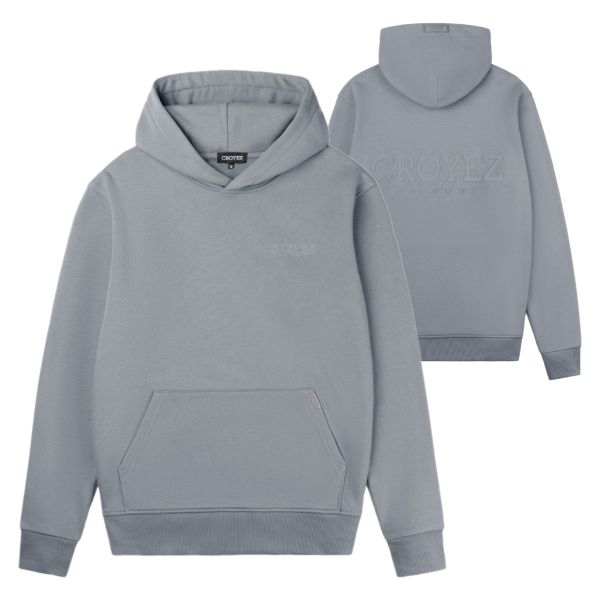 Croyez Abstract Hoodie Antraciet