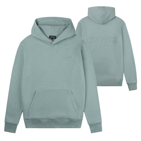 Croyez Abstract Hoodie Blauw