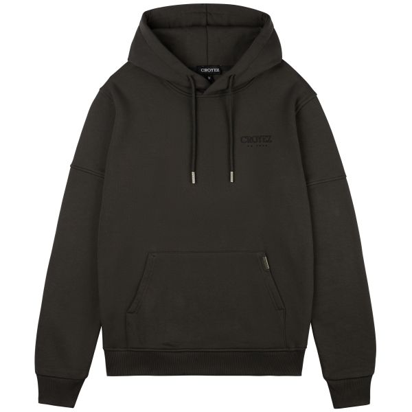 croyez abstract hoodie donker groen