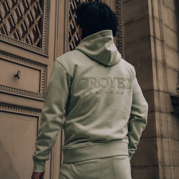 Croyez Abstract Hoodie Groen