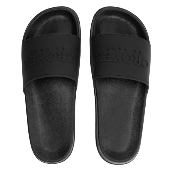 Croyez Abstract Slippers Zwart