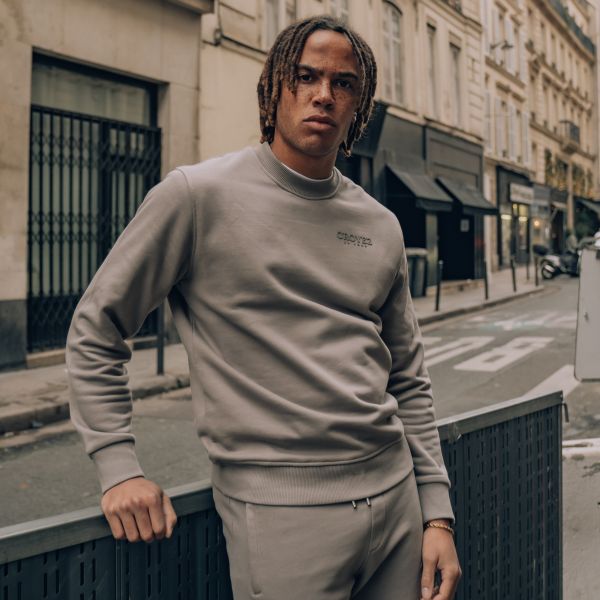Croyez Abstract Sweater Grijs