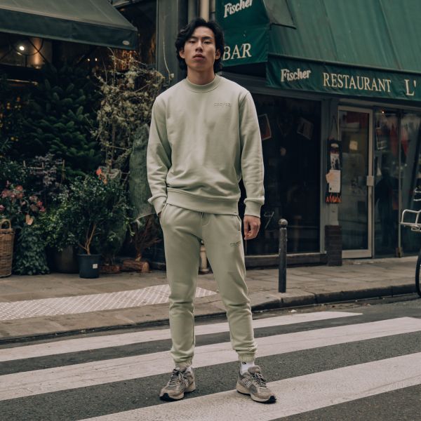 Croyez Abstract Sweater Groen
