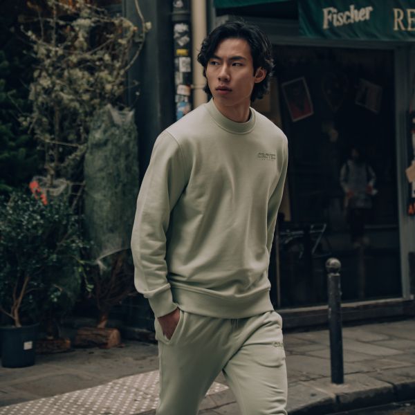 Croyez Abstract Sweater Groen