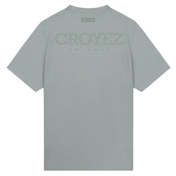 Croyez Abstract T-shirt Antraciet
