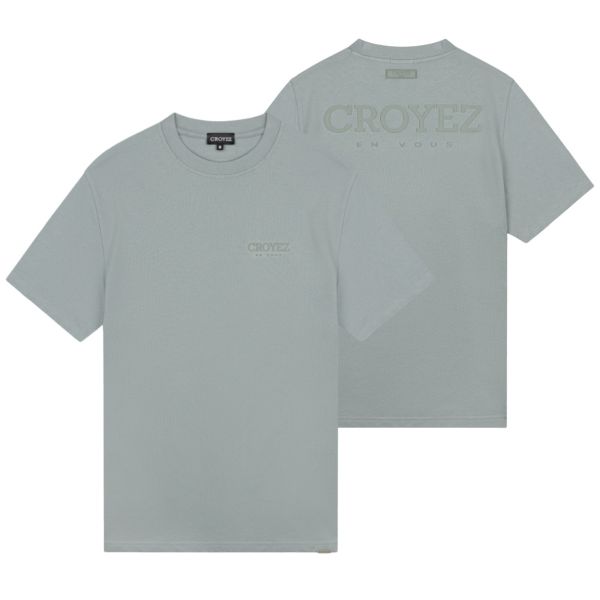Croyez Abstract T-shirt Antraciet