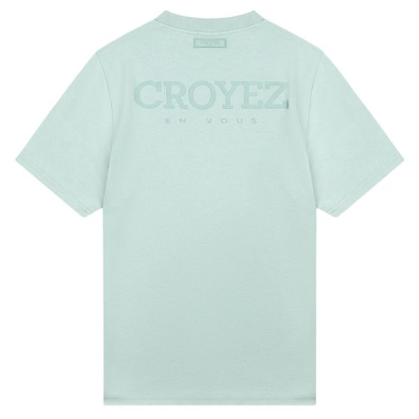 Croyez Abstract T-shirt Blauw