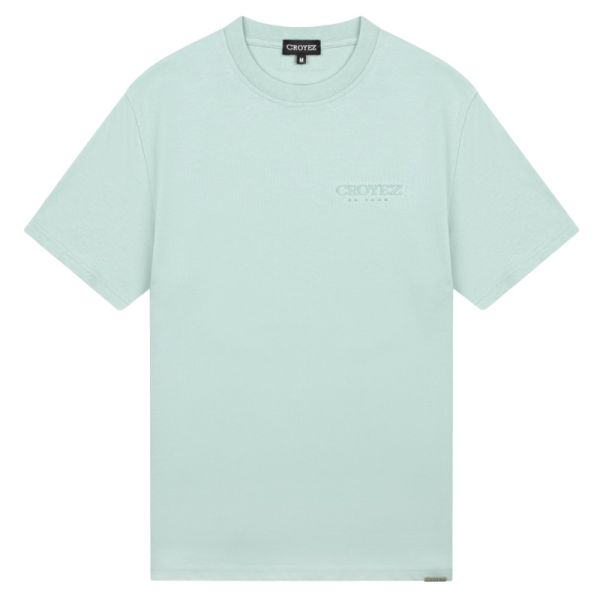 Croyez Abstract T-shirt Blauw