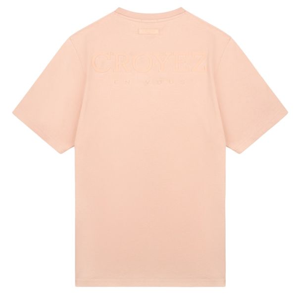 Croyez Abstract T-shirt Roze