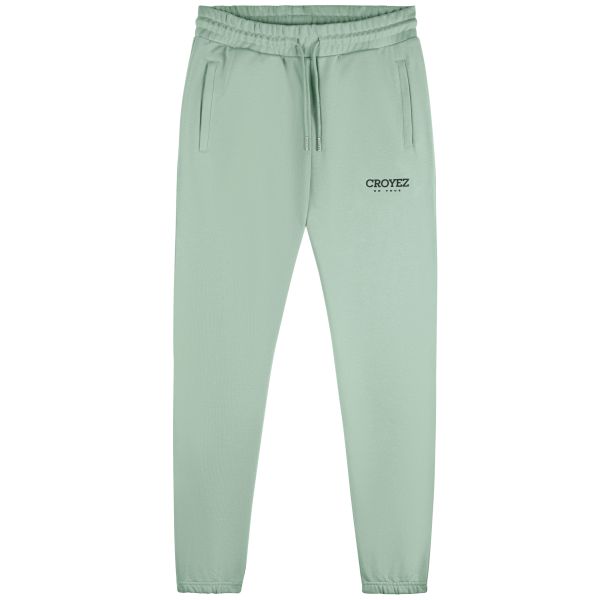 croyez abstract trainingsbroek licht groen achterkant