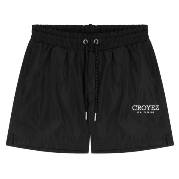 Croyez Abstract Zwembroek Zwart
