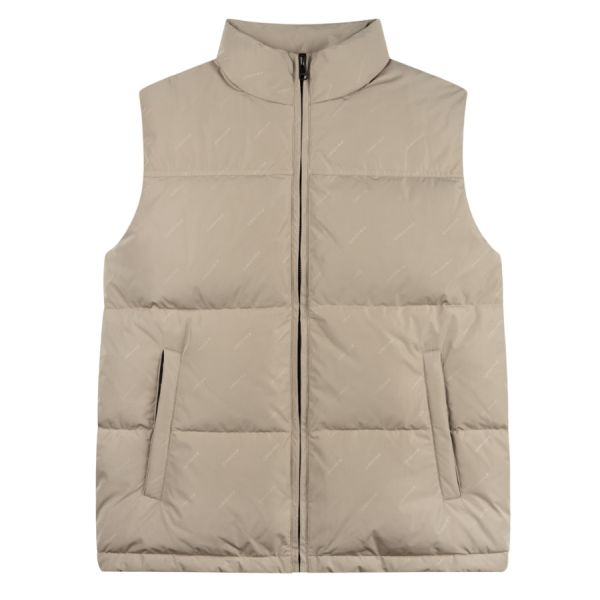 Croyez Allover Bodywarmer Beige